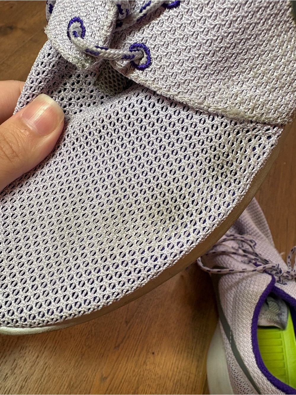 Nike Roshe Run Violet Frost Pure Platinum - Picture 10 of 12
